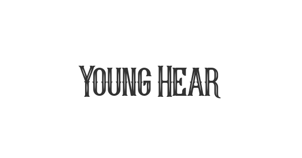 Young Heart font thumb